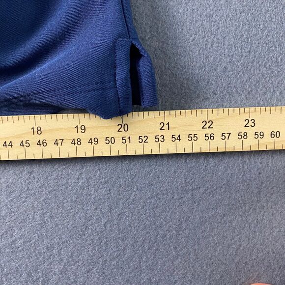 Adidas Golf Skirt Skort Women Size SL Navy 5 Pockets - Picture 11 of 11